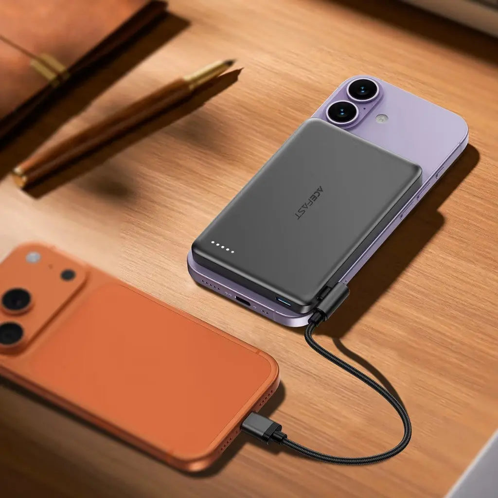Acefast M35 5000mAh Magnetic Wireless Power Bank 18W Fast Charging [CCC Certified] Tech House Singapore