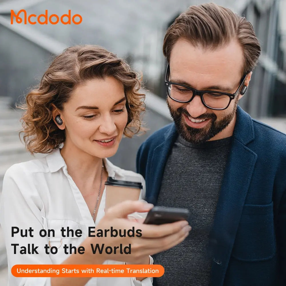 Mcdodo ANC+ENC AI Translation Earbuds True Wireless Earbuds HP-8220 Tech House Singapore