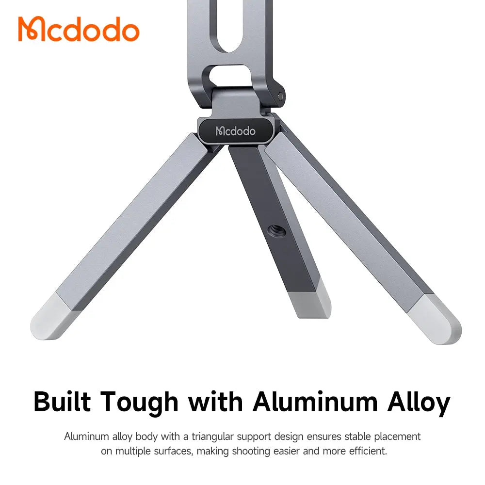 Mcdodo Mobile Phone Shooting Magnetic Stand Phone Stand Mini Tripod Phone Tripod TB-6210 Tech House Singapore