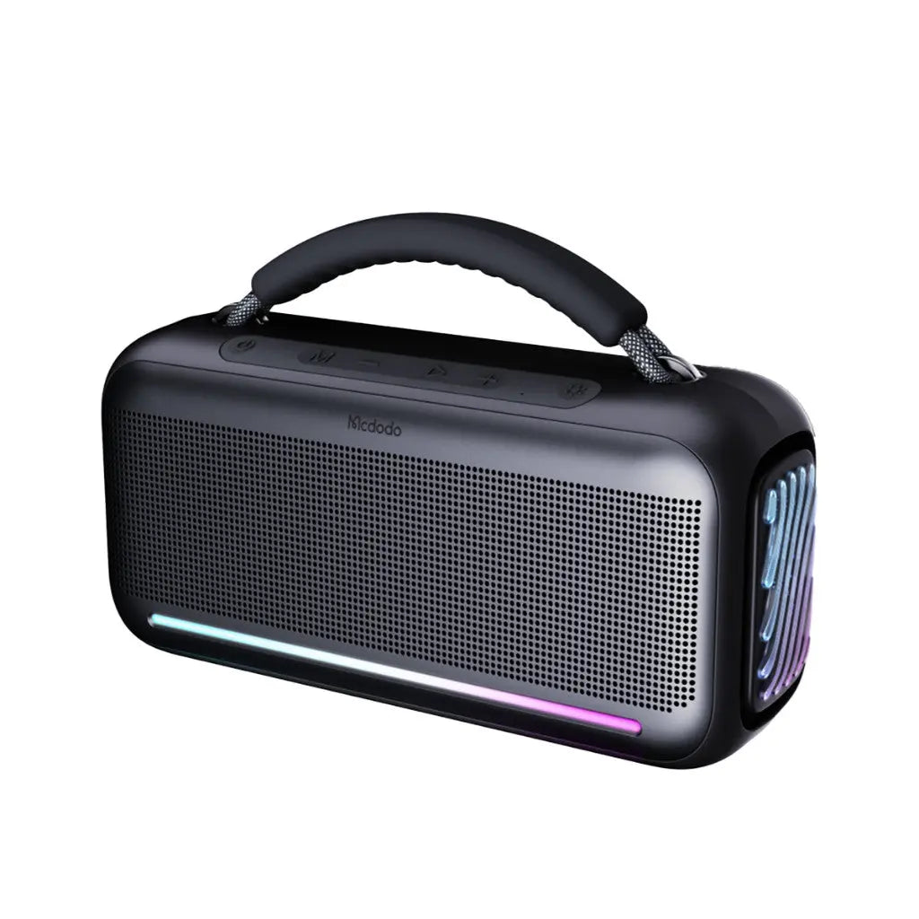 Mcdodo ZENO BoomBox 2 Portable Wireless Speaker Powerful Bass with RGB Light BS-8980 Tech House Singapore