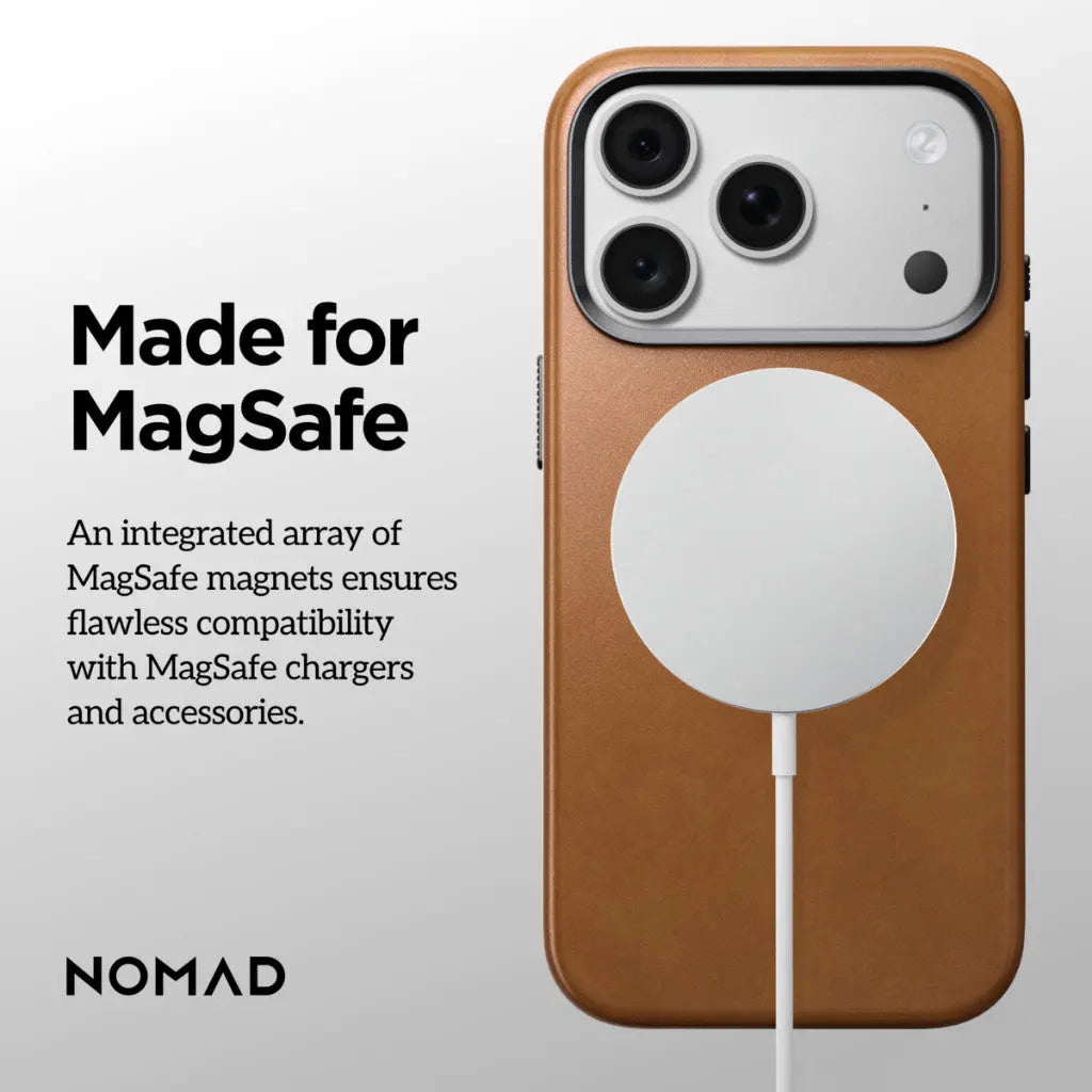 UAG Nomad iPhone 18 Pro Max / 17 Pro Max Case 6.9" Traditional Leather Magnetic Phone Case iPhone Cover Tech House Singapore