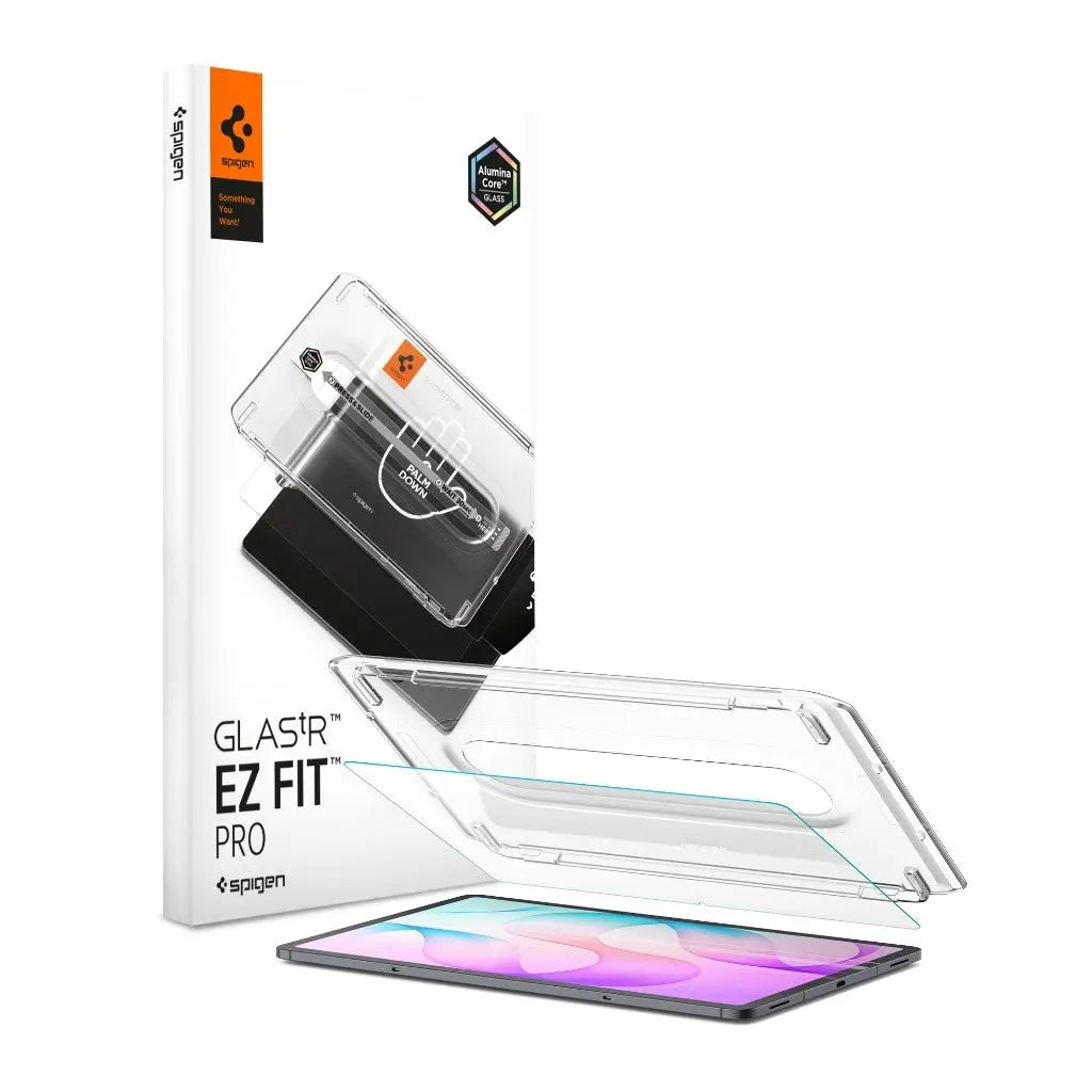 [1 Pack] Spigen Samsung Tab S12+ Screen Protector EZ FIT Pro GLAS.tR Spigen Singapore Singapore