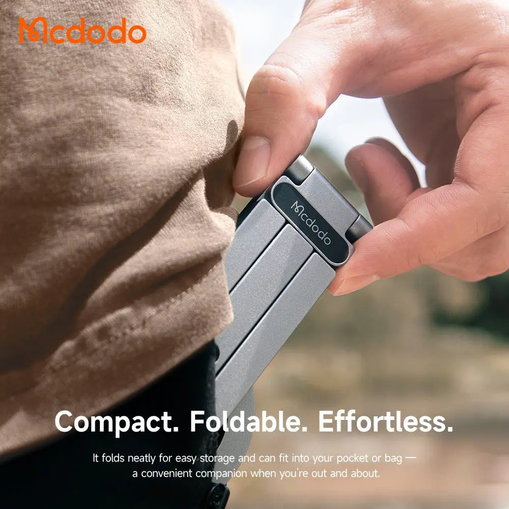 Mcdodo Mobile Phone Shooting Magnetic Stand Phone Stand Mini Tripod Phone Tripod TB-6210 Tech House Singapore