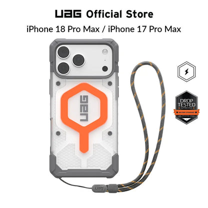 UAG iPhone 18 Pro Max / 17 Pro Max Case 6.9" Pathfinder Clear Magnetic Case + Lanyard Bundle Tech House Singapore