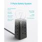 Anker Tower Extension Cord 12-in-1 Power Strip 20W Extension Plug A9185 Tech House Singapore