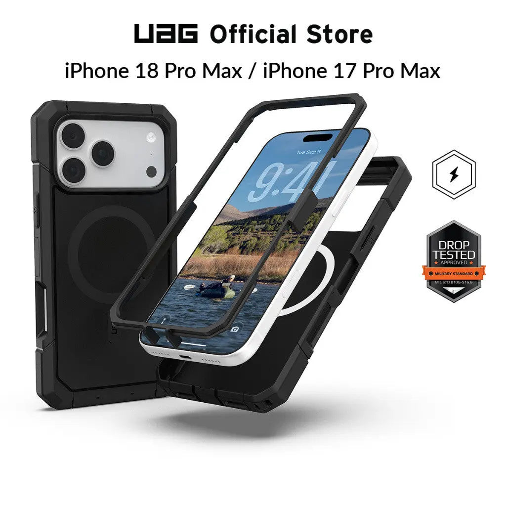 UAG iPhone 18 Pro Max / 17 Pro Max Case 6.9" Trooper Magnetic Phone Case 2 Piece Design iPhone 18 Pro Max Cover Tech House Singapore