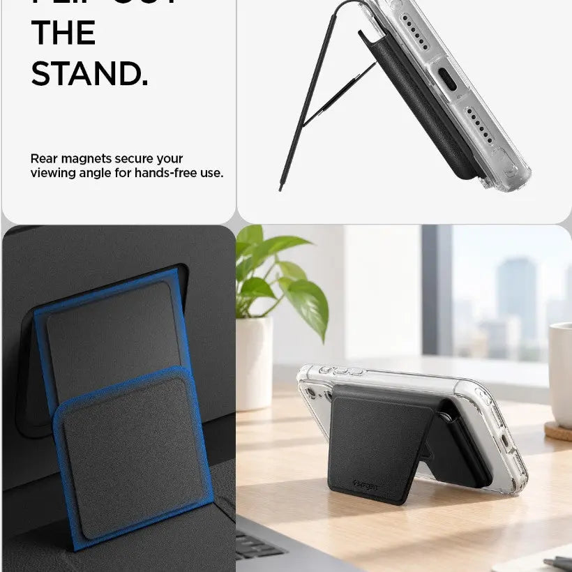 Spigen Magnetic Card Holder Wallet 3 Cards Valentinus S-1 Spigen Singapore Singapore