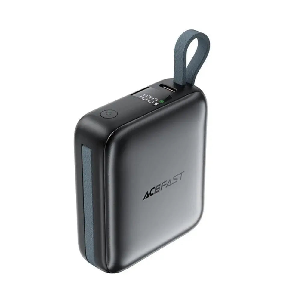 Acefast M23 Power Bank 10000mAh PD 22.5W Built-In Dual USB C and Lightning Cables [CCC Certified] Tech House Singapore
