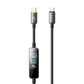 Mcdodo USB-C to USB-C Cable 240W Fast Charging Braided Nylon 1.2m Cable with TFT Screen Display CA-8750 Tech House Singapore