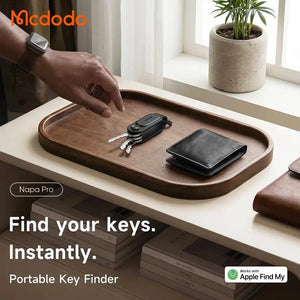 Mcdodo Napa Pro Portable Keyring Tag Find My Locator Key Finder Tracker (Work with iOS) AT-3830 Tech House Singapore