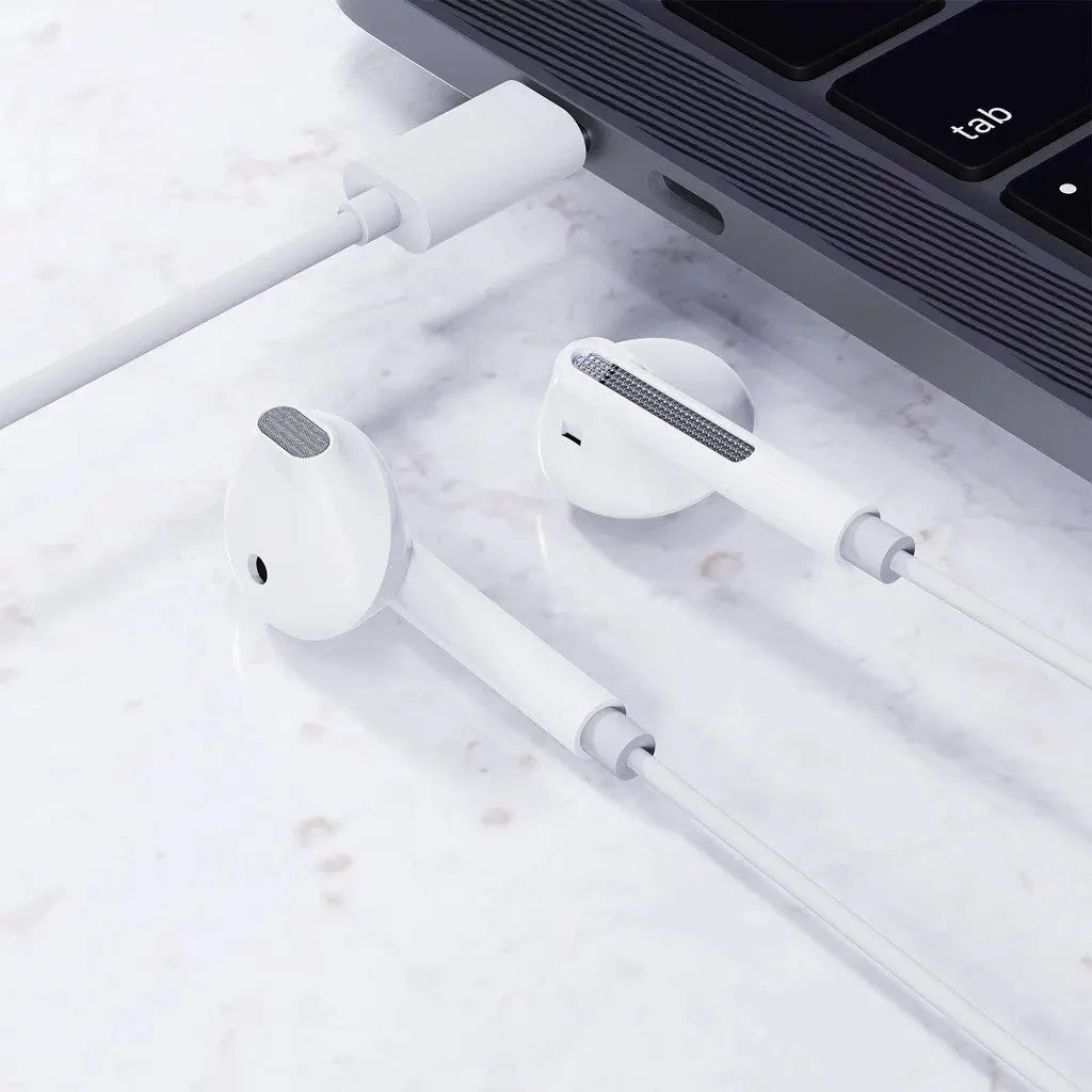 Acefast L13 USB-C Semi-In-Ear Wired Earphones HD Sound with Mic Tech House Singapore