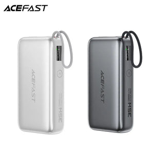 Acefast M32 Power Bank 10000mAh PD 35W Built-In Retractable USB C Cable [CCC Certified] Tech House Singapore