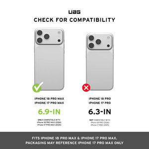 UAG iPhone 18 Pro Max / 17 Pro Max Case 6.9" Trooper Magnetic Phone Case 2 Piece Design iPhone 18 Pro Max Cover Tech House Singapore
