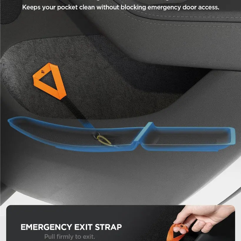 Spigen Tesla Model Y Juniper (2026/2025) Rear Side Door Pocket Guards + Emergency Door Release Handle (2P) TG120-YJ Spigen Singapore Singapore