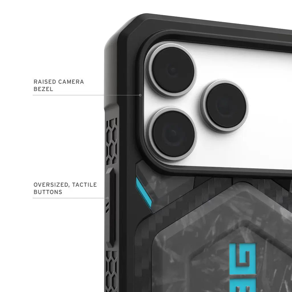 UAG iPhone 18 Pro Max / iPhone 17 Pro Max Case 6.9" Monarch Pro Forged Magnetic Phone Case Covered Capture Button Tech House Singapore