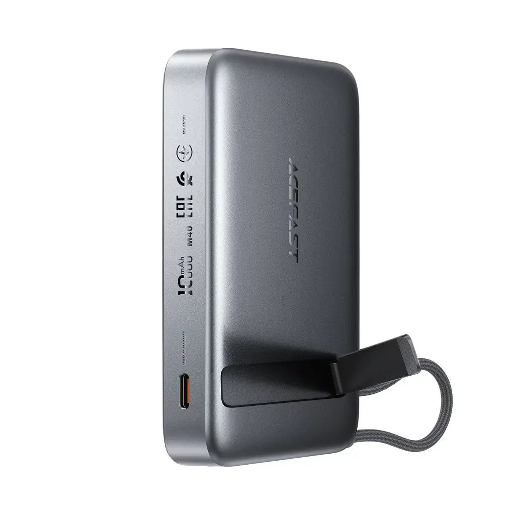 Acefast M40 10000mAh Magnetic Wireless Power Bank 22.5W Fast Charging [CCC Certified] Tech House Singapore