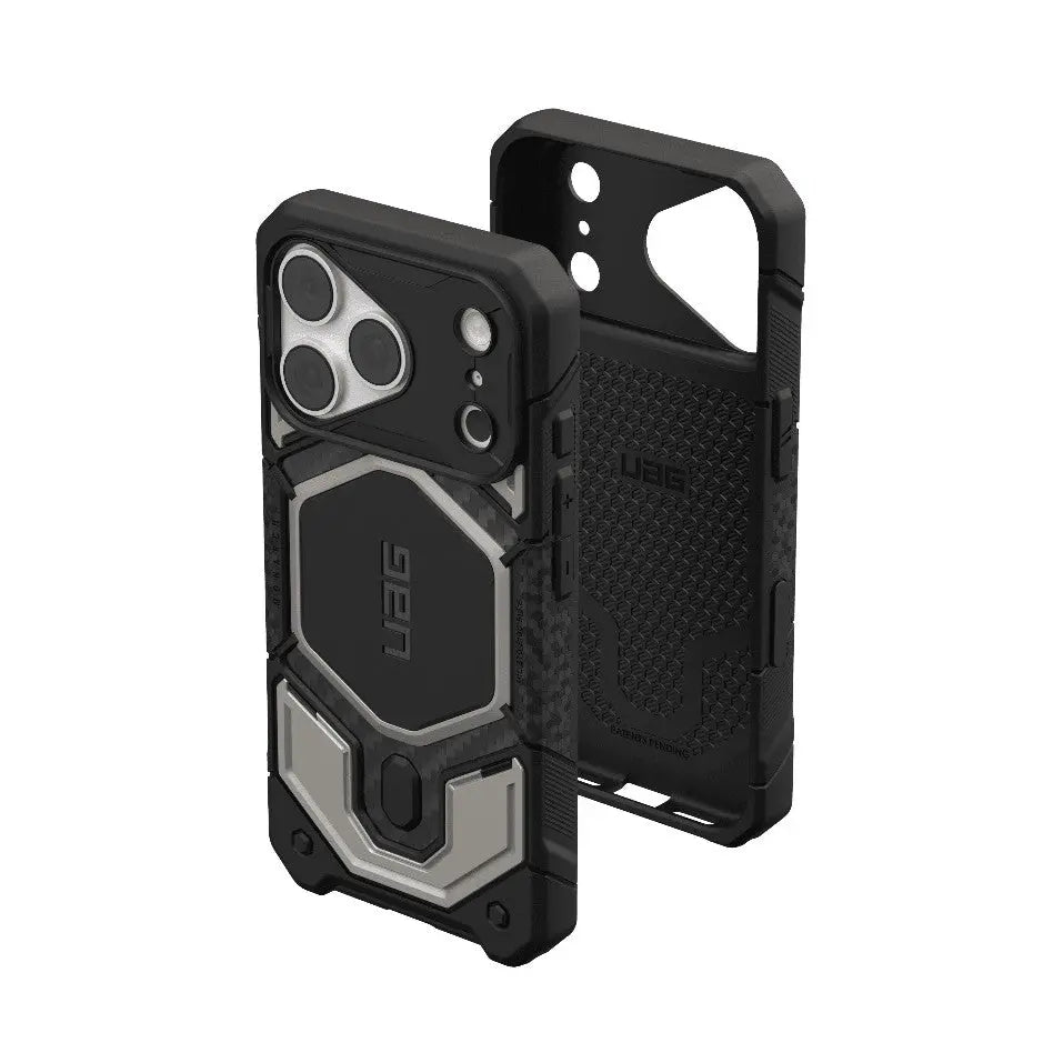 UAG iPhone 18 Pro Max / iPhone 17 Pro Max Case 6.9" Monarch Pro Titanium Magnetic Phone Case Covered Capture Button Tech House Singapore