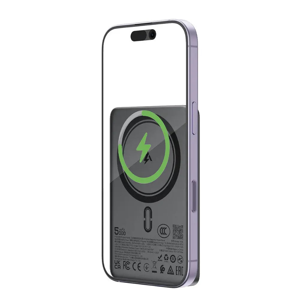 Acefast M35 5000mAh Magnetic Wireless Power Bank 18W Fast Charging [CCC Certified] Tech House Singapore