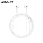 Acefast L13 USB-C Semi-In-Ear Wired Earphones HD Sound with Mic Tech House Singapore