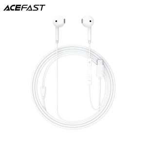 Acefast L13 USB-C Semi-In-Ear Wired Earphones HD Sound with Mic Tech House Singapore