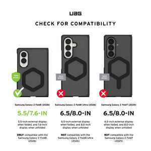 UAG Samsung Z Fold 8 Case Mouve MagFit Magnetic Case Translucent Matte Protective Samsung Case Tech House Singapore