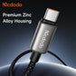 Mcdodo USB-C to USB-C Cable 240W Fast Charging Braided Nylon 1.2m Cable with TFT Screen Display CA-8750 Tech House Singapore