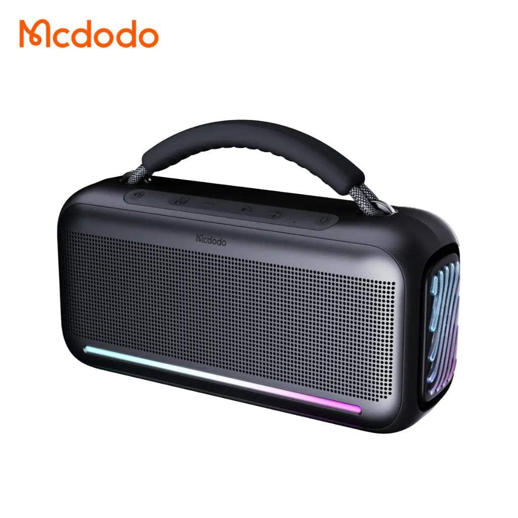 Mcdodo ZENO BoomBox 2 Portable Wireless Speaker Powerful Bass with RGB Light BS-8980 Tech House Singapore