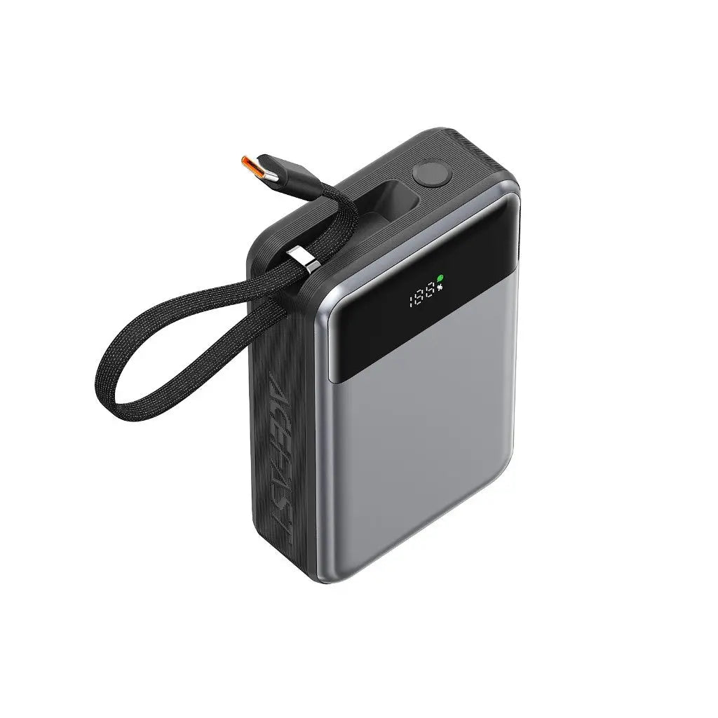 Acefast M21 Power Bank 20000mAh PD 65W Built-In USB C Cable Portable Charger [CCC Certified] Tech House Singapore