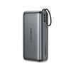 Acefast M34 Power Bank 20000mAh PD 45W Built-In Retractable USB C Cable [CCC Certified] - Grey
