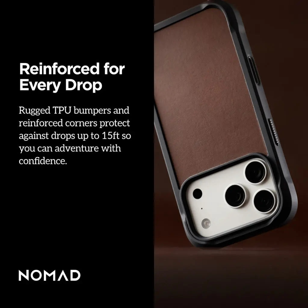 UAG Nomad iPhone 18 Pro Max / 17 Pro Max Case 6.9" Rugged Leather Magnetic Phone Case iPhone Cover Tech House Singapore