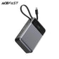 Acefast M21 Power Bank 20000mAh PD 65W Built-In USB C Cable Portable Charger [CCC Certified] Tech House Singapore