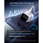Anker Nano Charger 45W Fast Charging Smart Display Compact USB C Charger A121D Tech House Singapore