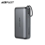 Acefast M34 Power Bank 20000mAh PD 45W Built-In Retractable USB C Cable [CCC Certified] Tech House Singapore