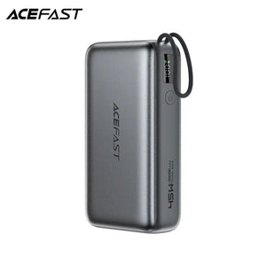 Acefast M34 Power Bank 20000mAh PD 45W Built-In Retractable USB C Cable [CCC Certified] Tech House Singapore