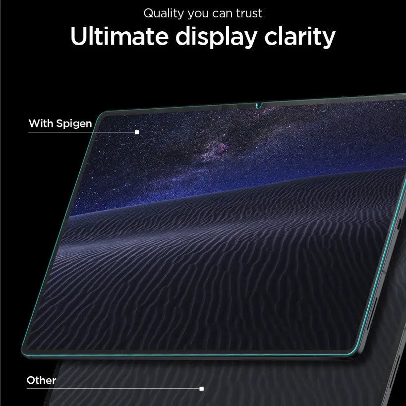 [1 Pack] Spigen Samsung Tab S12+ Screen Protector EZ FIT Pro GLAS.tR Spigen Singapore Singapore