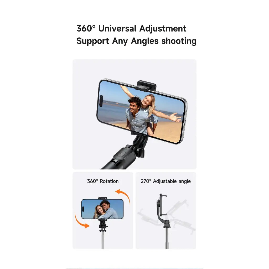 Mcdodo Bluetooth Selfie Stick Tripod Wireless Remote 10m Bluetooth Control SS-7240 Tech House Singapore