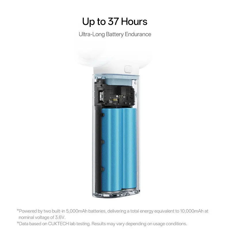 CUKTECH CP Turbo Fan Plus 2-in-1 Detachable Handheld Fan and 10000mAh Power Bank 33W Fast Charging Mini Cooling Fan BF02 Tech House Singapore