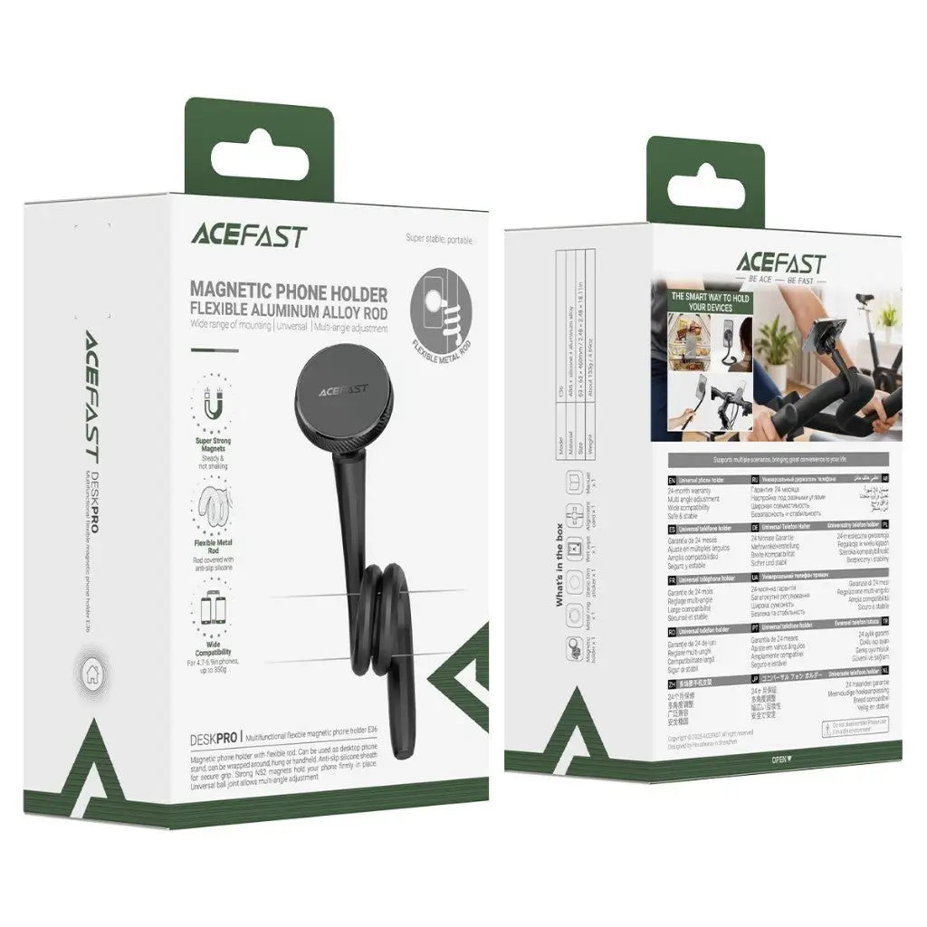 Acefast E36 Multifunctional Flexible Magnetic Phone Holder Universal Mount Phone Holder Tech House Singapore