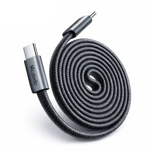 Mcdodo USB-C to USB-C Cable 240W Fast Charging Magnetic Self-Winding Cable 1M CA-9900 Tech House Singapore