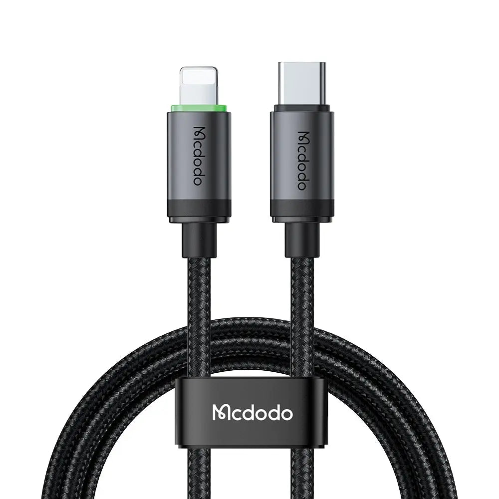 Mcdodo USB-C to L Cable 36W Fast Charging Cable with Charging Light (0.2M/3M) CA-4820/CA-4821 Tech House Singapore