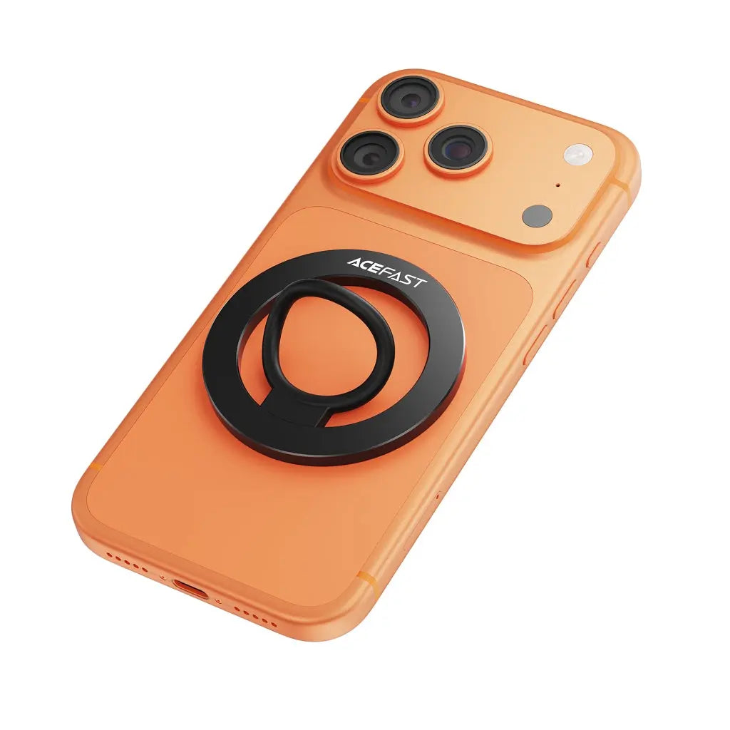 Acefast Magnetic Phone Ring Holder Ultra-Thin Soft Silicone Strong Magnetic Phone Grip E35 Tech House Singapore