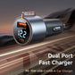 Mcdodo Car Charger PD 75W Fast Charging Dual-Port USB-C and USB-A with Digital Display CC-3690 Tech House Singapore