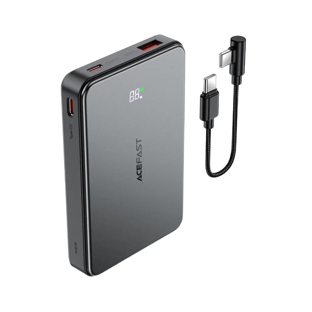 [CCC Power Bank] Acefast 10000mAh Magnetic Power Bank 15W Wireless Fast Charging 3C Certified M31 Tech House Singapore