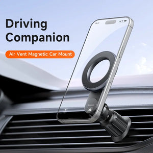 Mcdodo Air Vent Magnetic Car Mount Car Phone Holder with Adjustable Magnetic Ring CM-6260 Tech House Singapore