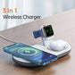 Mcdodo 3-in-1 Magnetic Charger 15W Wireless Charging Station for USB-A iWatch Charger CH-7060/CH-706 Tech House Singapore