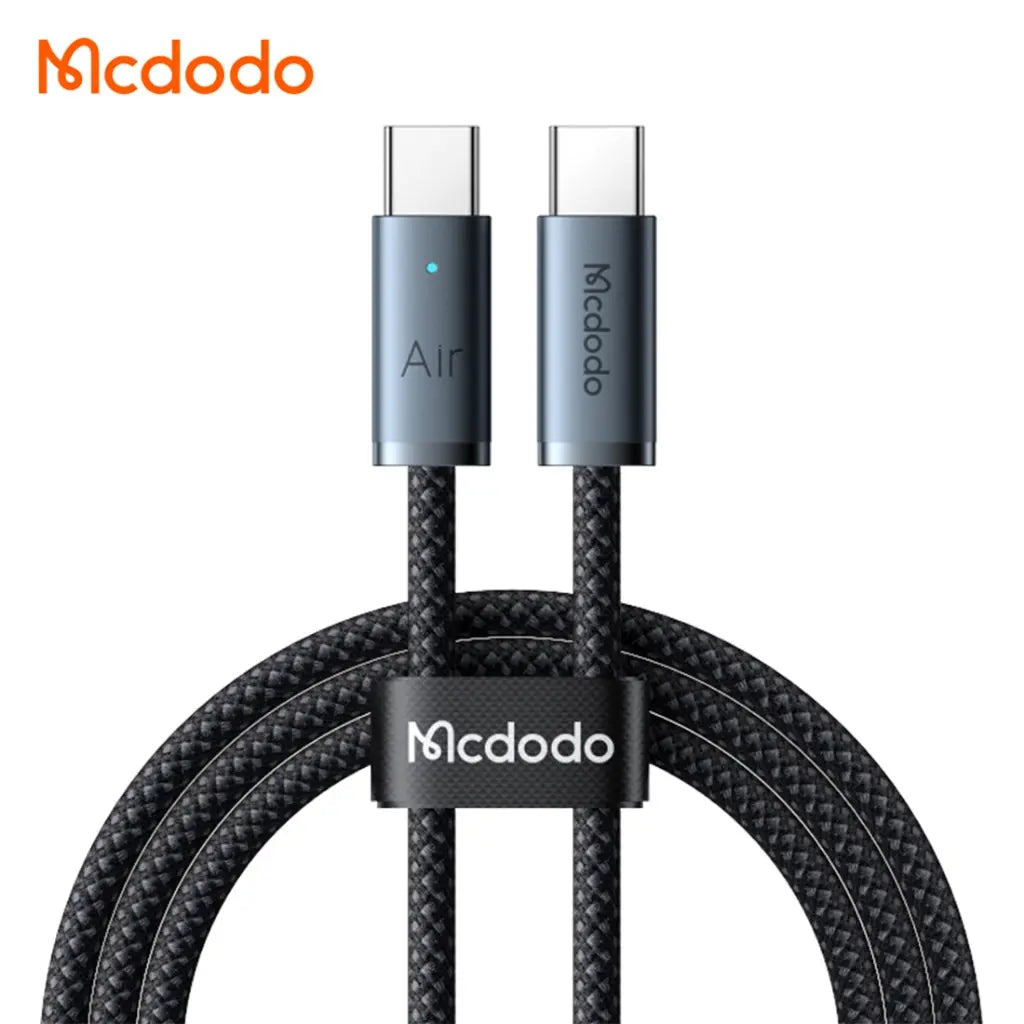 Mcdodo USB-C to USB-C Cable 240W Fast Charging Ultra-Thin Air Cable (1.2M/1.8M) CA-7080/CA-7081 Tech House Singapore