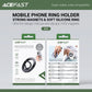 Acefast Magnetic Phone Ring Holder Ultra-Thin Soft Silicone Strong Magnetic Phone Grip E35 Tech House Singapore