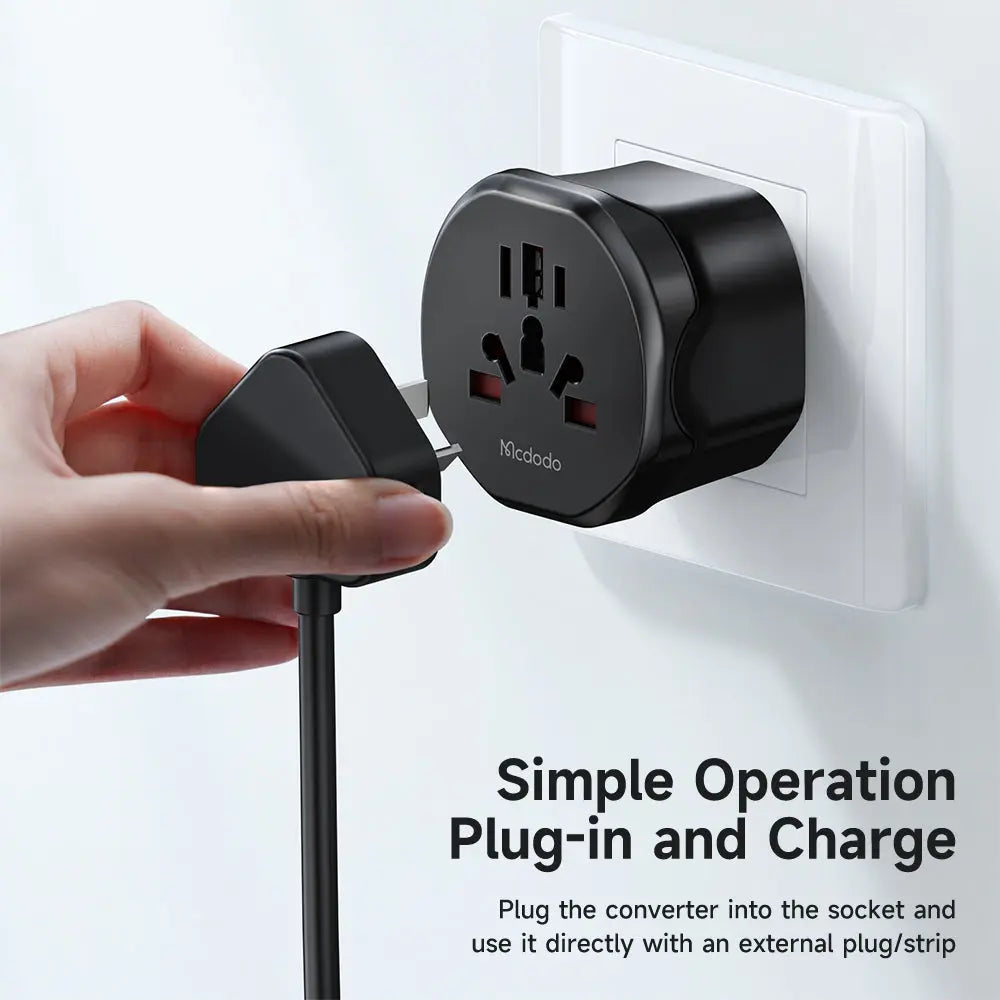 Mcdodo Universal Travel Adapter (UK Plug) Travel Charger for UK CP-4540 Tech House Singapore