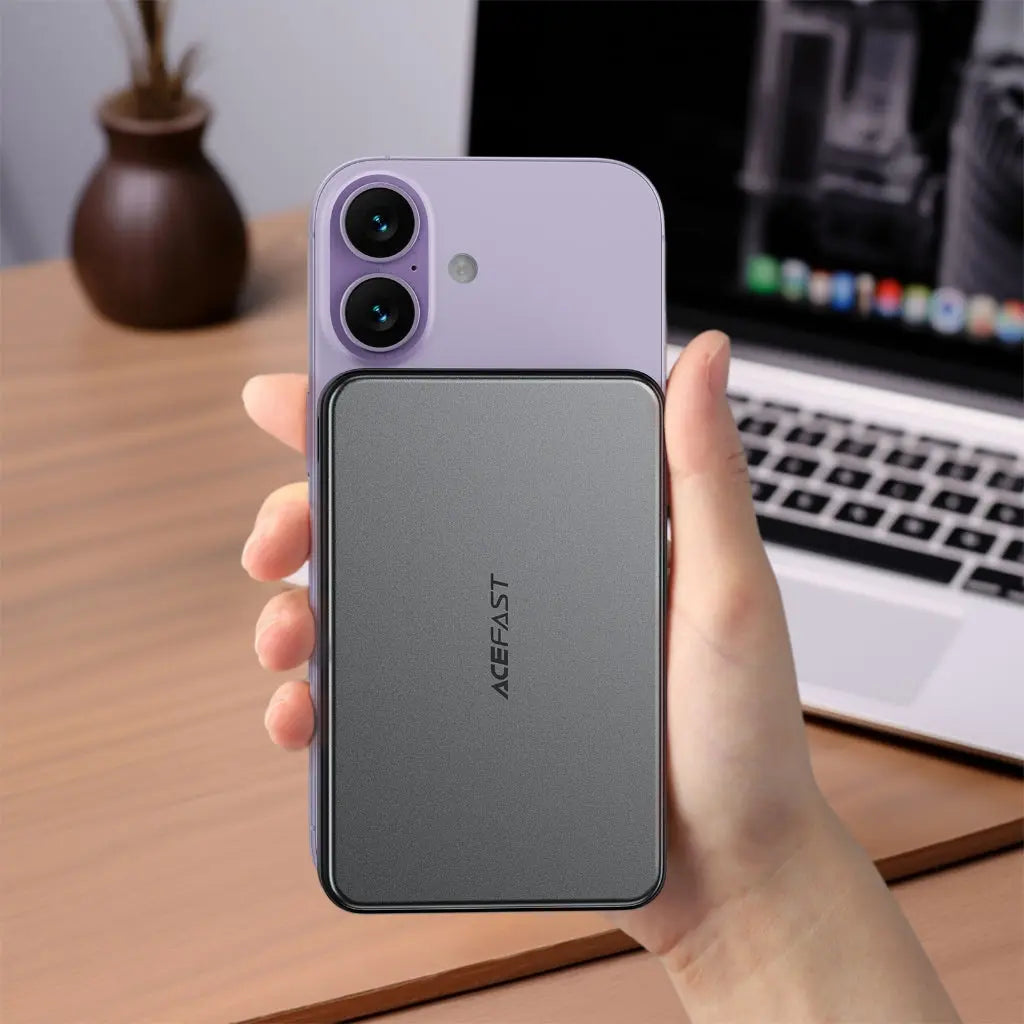 [CCC Power Bank] Acefast 10000mAh Magnetic Power Bank 15W Wireless Fast Charging 3C Certified M31 Tech House Singapore