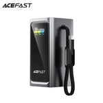 [CCC Power Bank] Acefast 20000mAh Power Bank 100W Fast Charging with Built-In USB-C Cable M33 Tech House Singapore